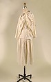 Ensemble, Comme des Garçons (Japanese, founded 1969), (a) cotton, mother-of-pearl; (b) cotton, metal, Japanese